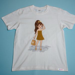 MAJICA RITA KRATKIH RUKAVA - set / majica i 3 zamjenjive haljinice