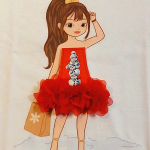 Zamjenjiva haljinica za majicu – SNJEŠKA